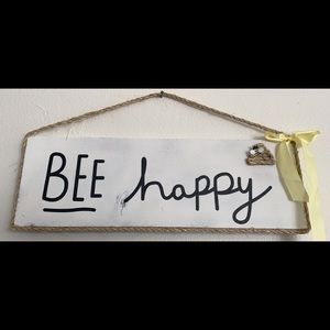 Handmade sign